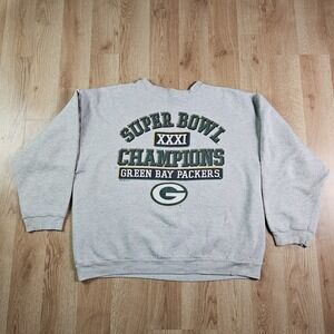LOGO 7 Gray Super Bowl Champions Sweatshirt